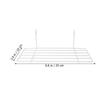 1Pcs Bird Perch Cage Shelf Iron Frame Sturdy Hanging Hooks Wall Display Small Parrot Shelf Cage Accessories Bird Playstand