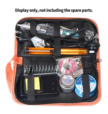 Borsa per Saldatore Borsa Porta Attrezzi per Manutenzione per Stoccaggio Utensili da Saldatura Borsa per Utensili Manuali Kit di Stoccaggio