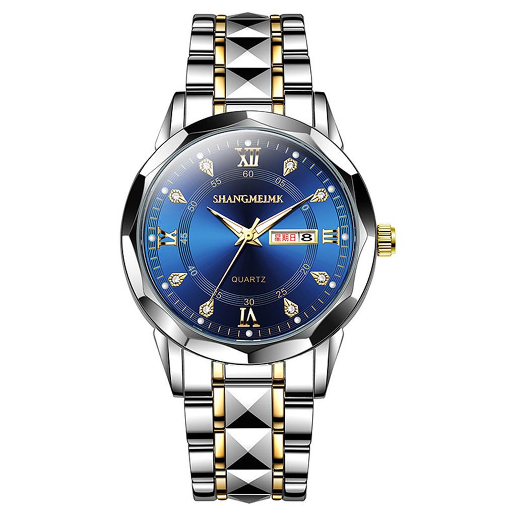 Men's Waterproof Luminous Running Alarm Clock Watch