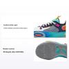Li Ning City 11 Pohodlné Všestranné Dětské Basketbalové Boty Dětské Tenisky Bílo-Modré YKBT034-7