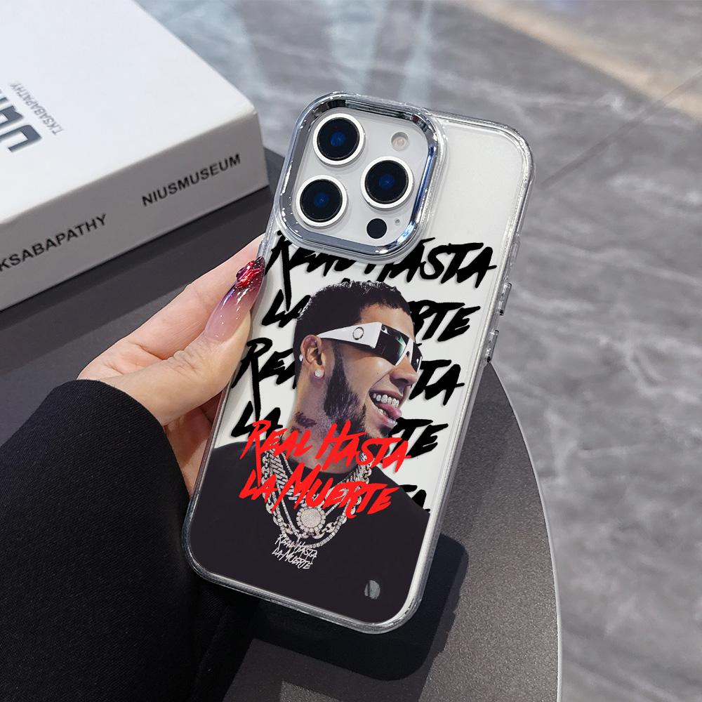 

Hot Rapper Anuel AA Phone Case for Samsung Galaxy S25 S24 S23 S22 S21 S20 Note20 FE Ultra Edge Plus 4G 5G Transparent Soft Cover Samsung S23 Ultra 5G