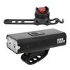 Fahrradlichter USB Wiederaufladbare Fahrradlichter Frontscheinwerfer Rücklicht Fahrradzubehör