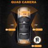 Car DVR 4 Camera Video Recorder Black Box 360 Dash Cam Front Left Right Rear View Camera Night Vision Loop Recording Car Assecories