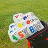 Korean Fine Embroidery Golf Club Iron Head Covers