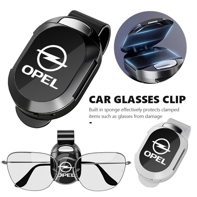 Auto Sonnenblende Brillenhalter Clip Brillenhalter Kartenaufbewahrung Für Opel Corsa Mokka Astra Cascada Adam Insignia Meriva Vectra