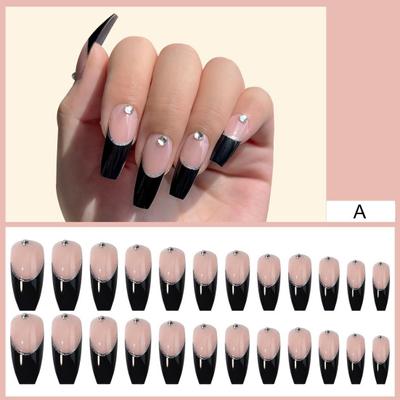 Shiny Artificial Nails Ultra-Thin Plastic Extend Fake Nails