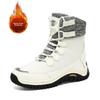 High Quality Winter Women's Plush snow boots Outdoor Waterproof Warm Plush women's boots Comfort Platform Boots botas para mujer