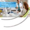 2Pcs/set Professional Dental Orthodontic Lingual Retainers with Mesh Base Universal Dental Tool