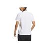 Adidas Letter Print Sports Casual Short Sleeve T-Shirt Women Tops White IS4946
