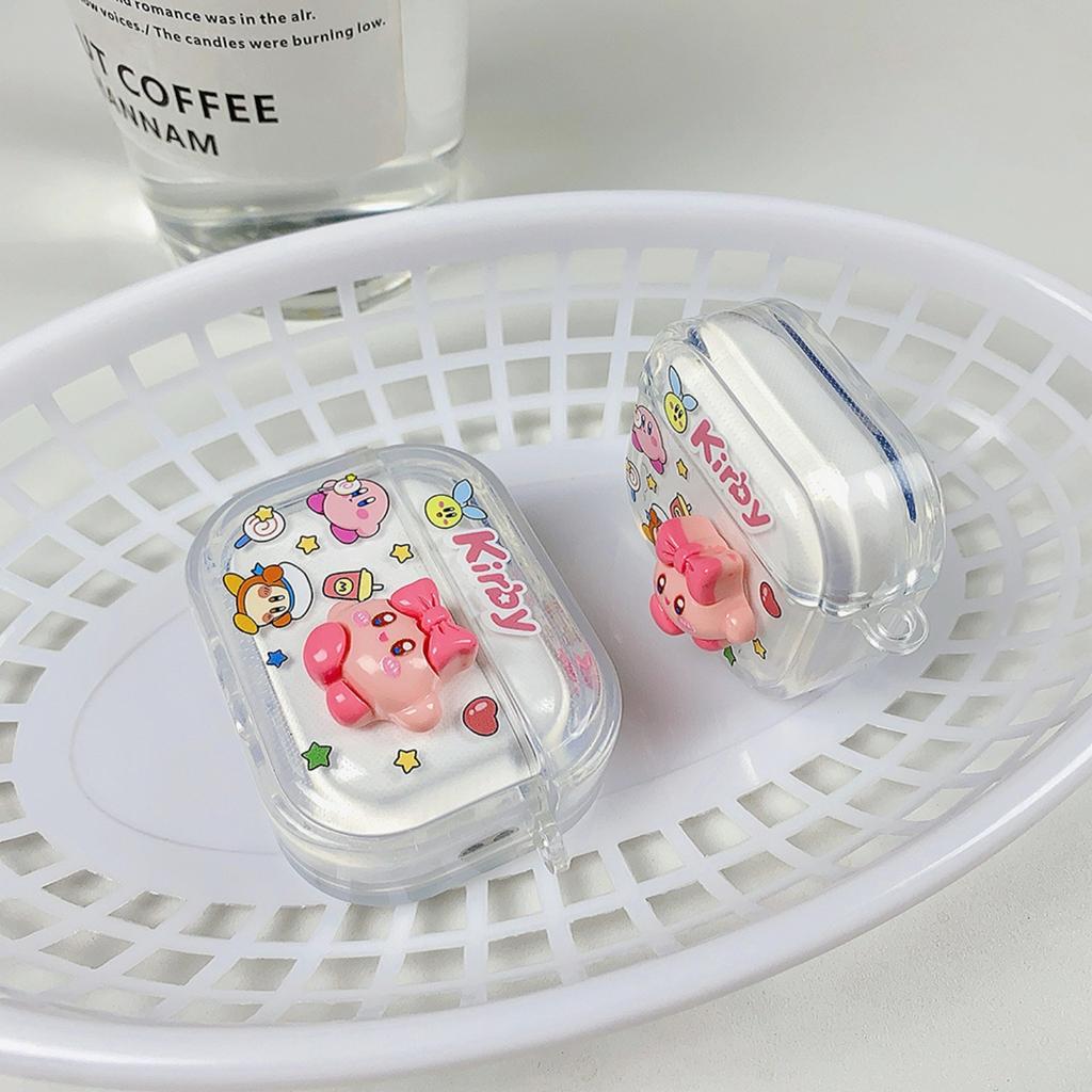 Bow Star Kirby for AirPods 1 Protective Case 1/1 Generation Apple AirPods Pro1 Earphone Case