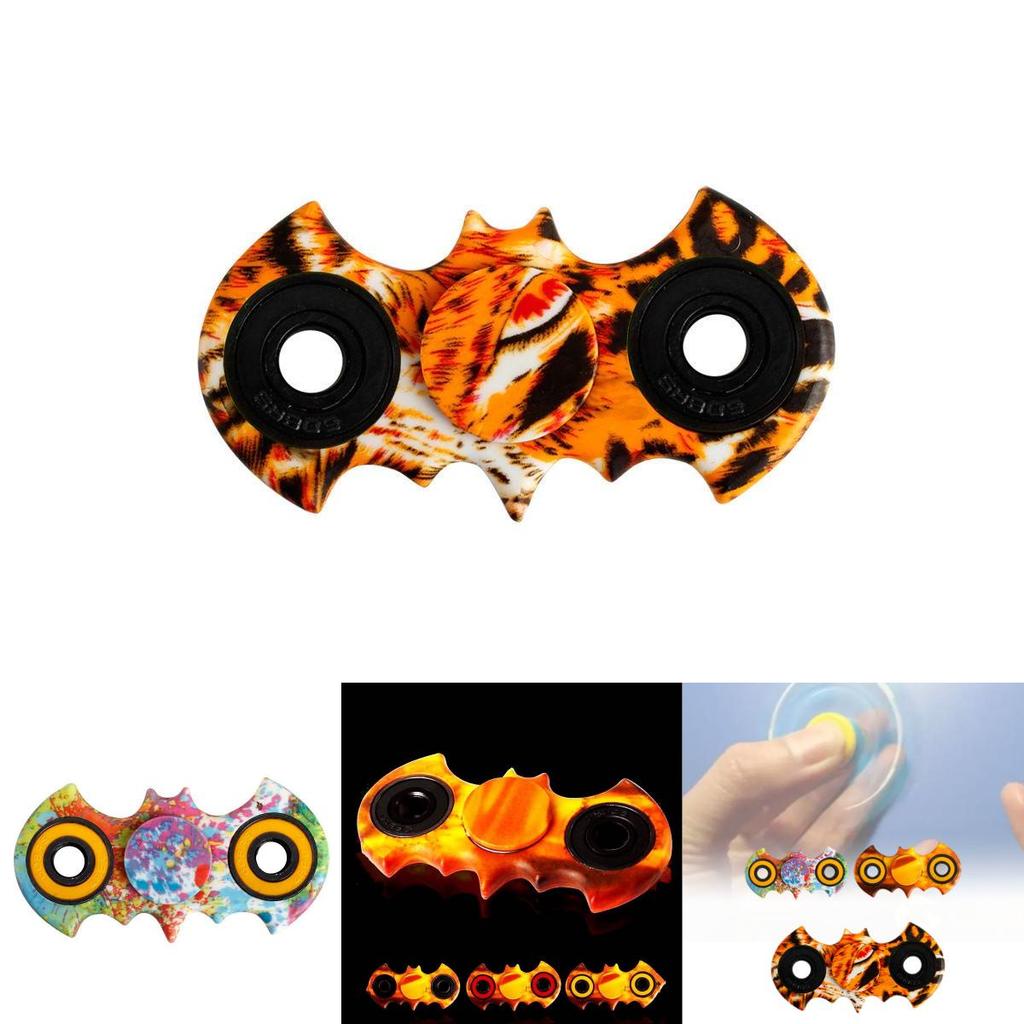 High-quality Batman Fingertip Gyro Abs Stainless Steel Material Colorful Hand Spinner For Stress Relief
