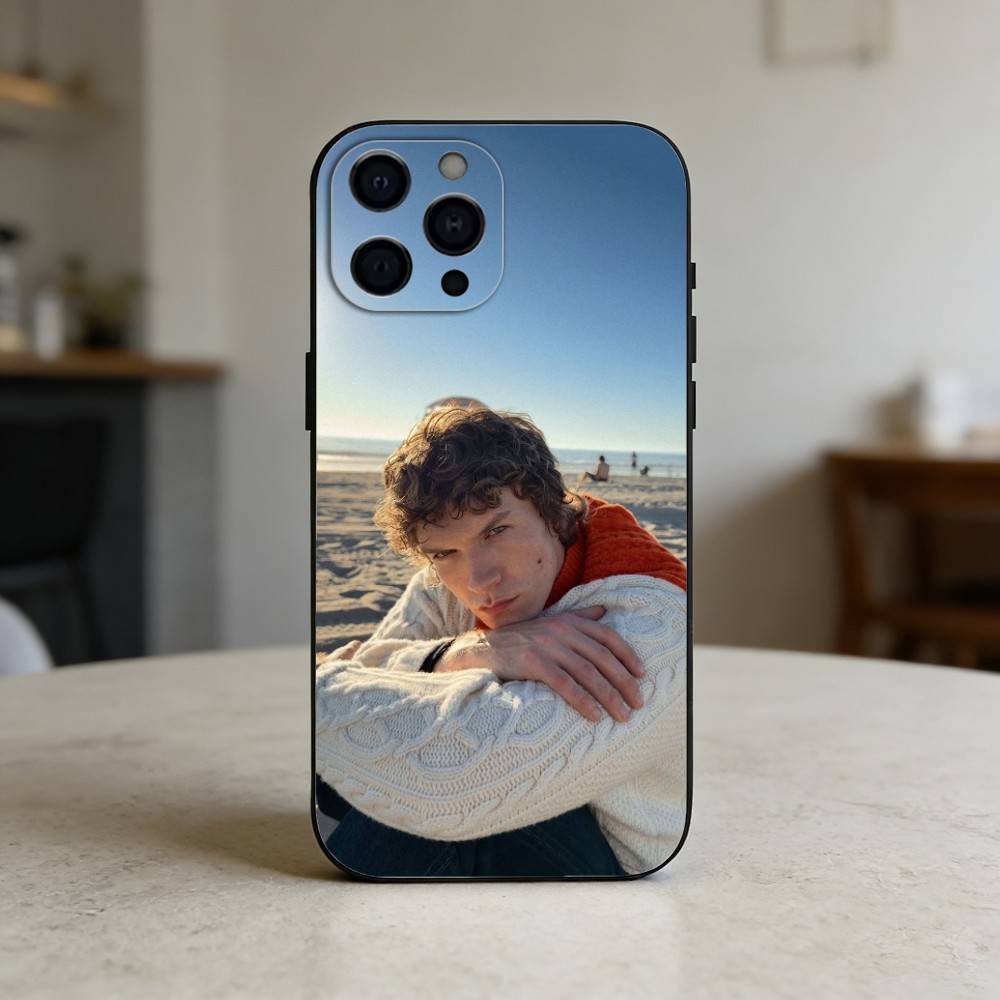C-charismatic connor storrie Phone Case For iPhone 17,16,15,14,13,12,11 Plus,Pro Max,SE4Soft Silicone Black Cover