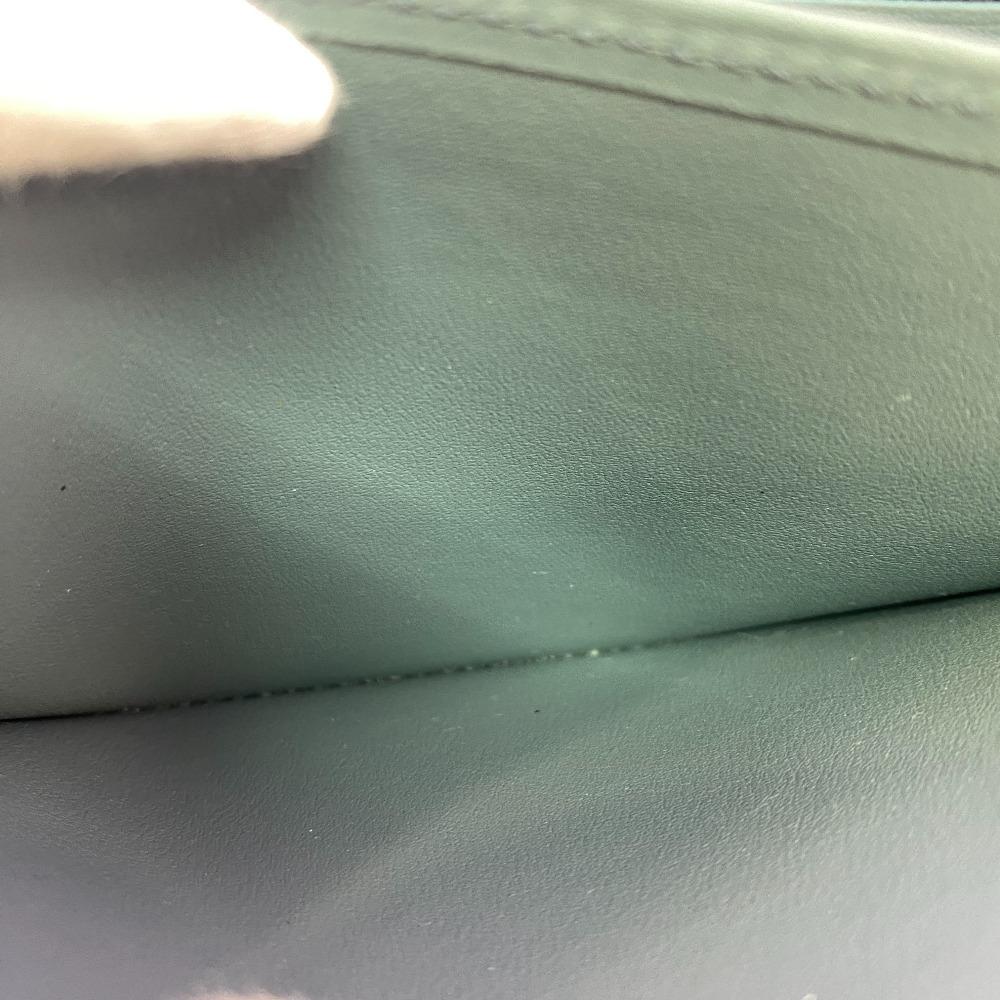 LOUIS VUITTON M81707 Japan limited Monogram emboss leather Zippy wallet Purse Blue Glacier leather Used