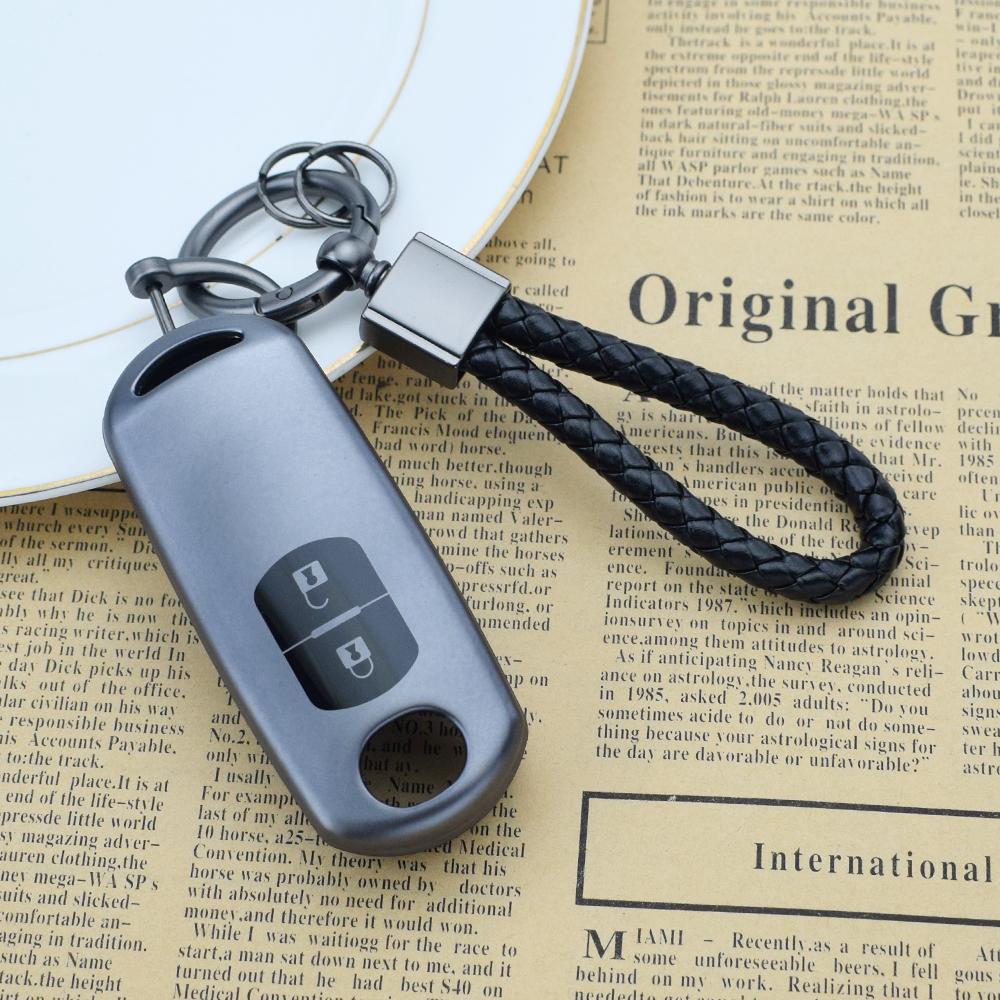 2/3/4 Buttons Tpu Car Key Cover For Mazda Cx-5 Cx-30 3 Axela 6 Atenza Cx-3 Cx-7 Cx-9 2 Demio - Car Key Case Key Chain