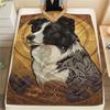 1 Stück Hundeblumen-Print Flanelldecke, Hohe Qualität, Bequem für alle Jahreszeiten, Heimdekoration, Wärme und Komfort, Perfekt für Weihnachtsgeschenke