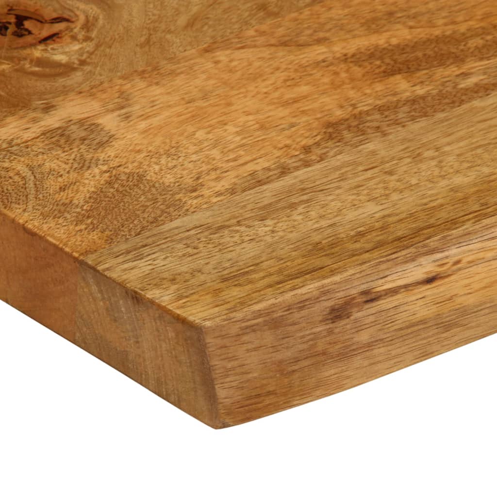 Tabletop, 70X60X3.8 Cm, Natural Edge, Solid Mango Wood