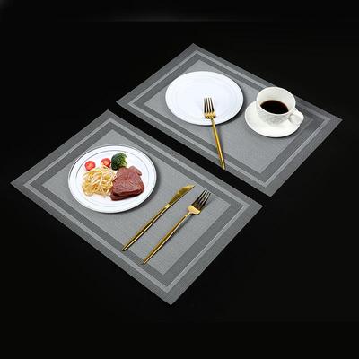 Europäisches PVC-rutschfestes hitzebeständiges Tischset-Set