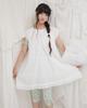 Phased Country Flare Linen Dress_White