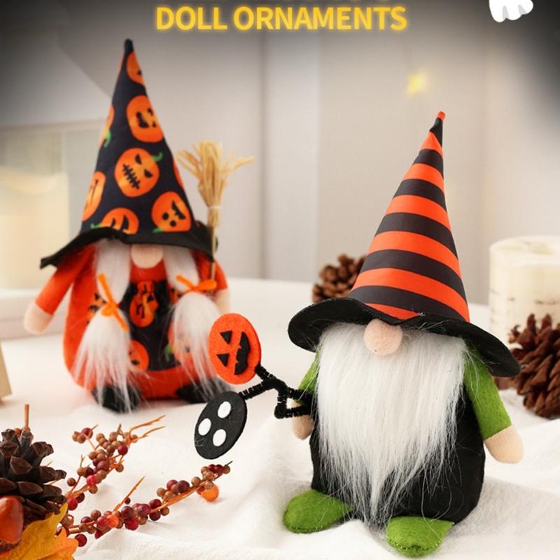 Halloween  Faceless Doll Small Decoration Halloween Dwarf Party Decorations for Festival Party Tree Decorations