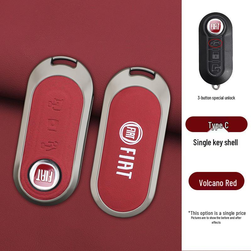 Fiat C-Type Car Key Case
