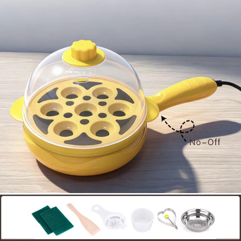 Canxiang Non-Stick Electric Frying Pan: Poached Eggs, Dumplings, Pot Stickers & Breakfast Cooker