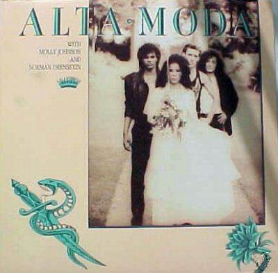 LP Record ALTA MODA MOLLY JOHNSON  NORMAN O  Alta Moda PEC80126 Current 1987 Canada Pop Used