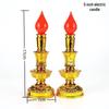 Dual-Use LED Candlestick Altar Lamp for God of Wealth