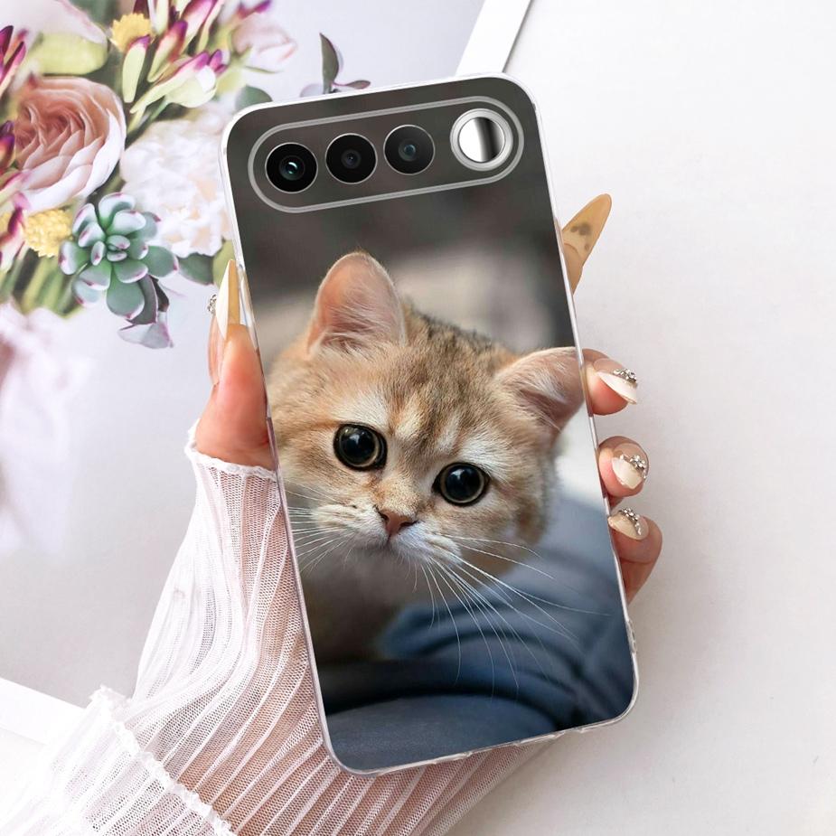 For Realme 16 5G Case RMX5171 Cute Cat Fashion Painted Cover Soft Silicone Protective Shell For Realme 16 Realme16 5G Phone Case