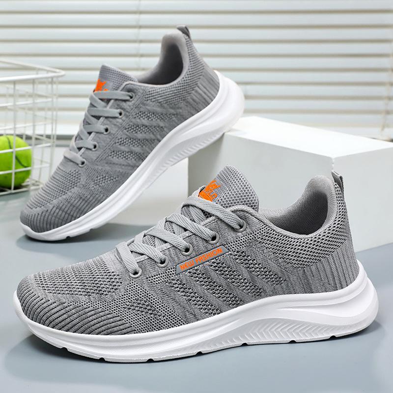 Korean Style Men's Summer Running Shoes 2025 - Soft Sole & Breathable