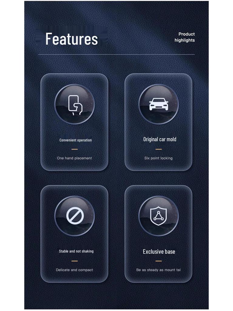 Leapmotor C16 Car Mount for Model 25 ZhiXiang ZunXiang Editions - Modified Accessories for Screen Model
