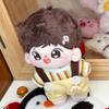 Cartoon Design Plush Doll Outfit Soft Cotton Mini Doll Clothes  Miniature Fashion