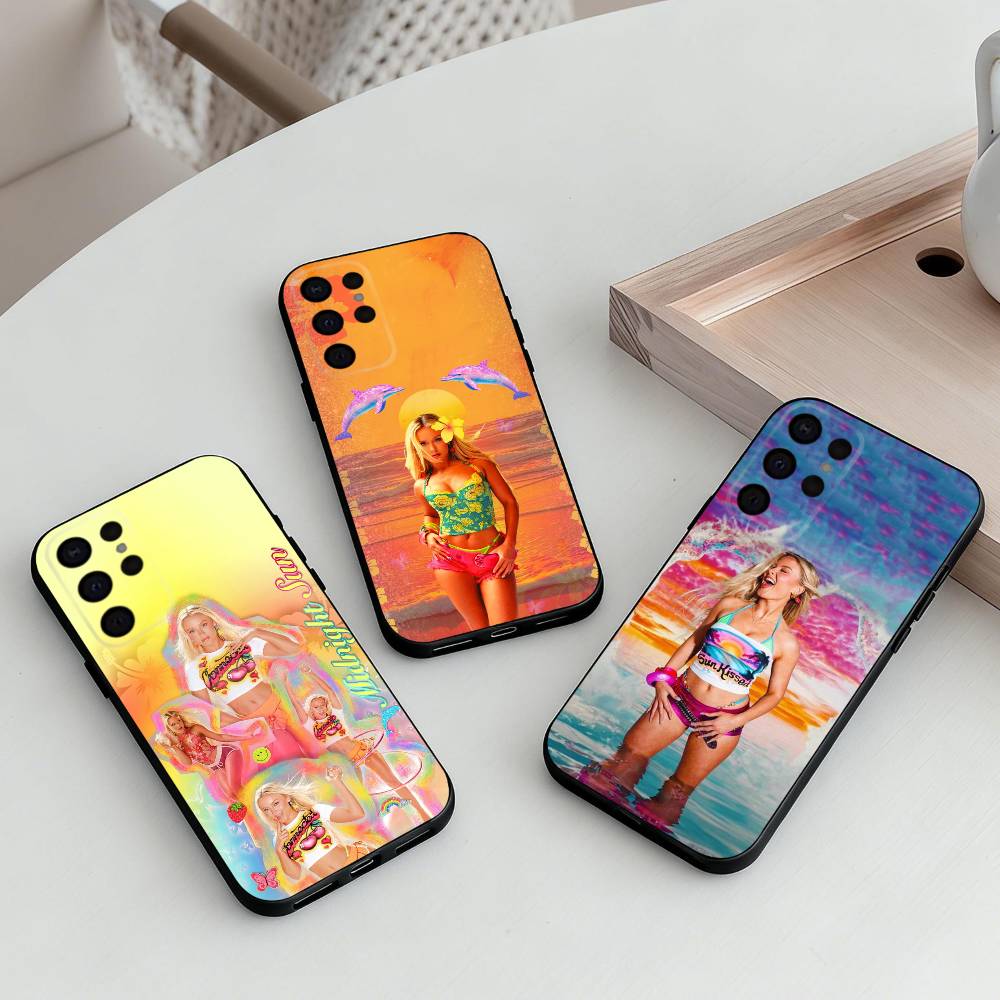M-Midnight Sun Z-Zara L-Larsson Phone Case For Samsung S25,S24,S21,S22,S23,S30,Ultra,S20,Plus,Others Soft Black Cover