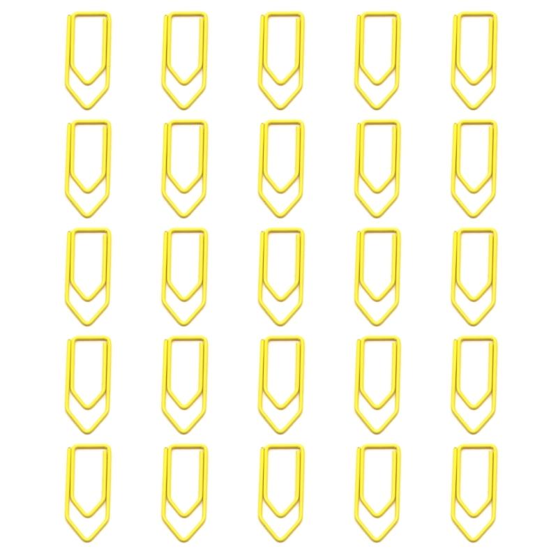 Metal Crayon Paper Clips in Assorted Colors Ideal for Bookmarking and Organizing Office Documents Durabiity