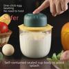 Batedor de ovos elétrico sem fio e triturador de alho: Gadget de Cozinha Multifuncional à Prova de Salpicos para Moer Carne e Assar