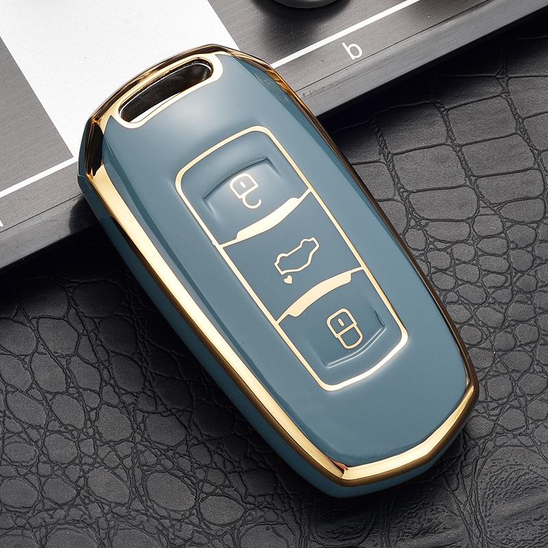 Fits Geely Key Case Cover for Emgrand GS, Boyue, New Million, GL Smart, Borui, Vision X6, Car Shell Buckle