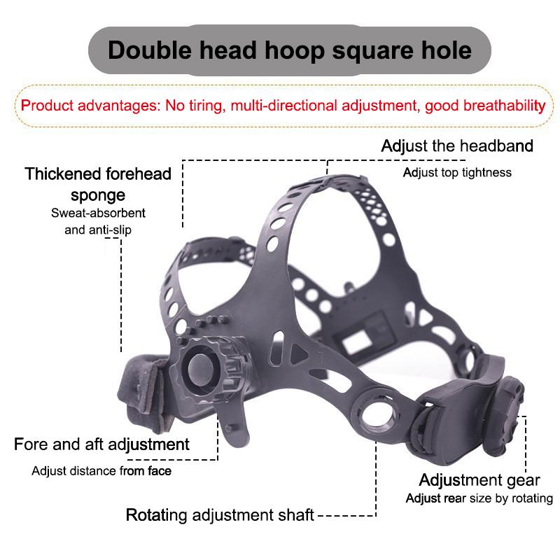 Welding Welder Mask Headgear Welding Helmet Accessories Adjustable Welding Helmet Headgear Head Band Welder Accessories