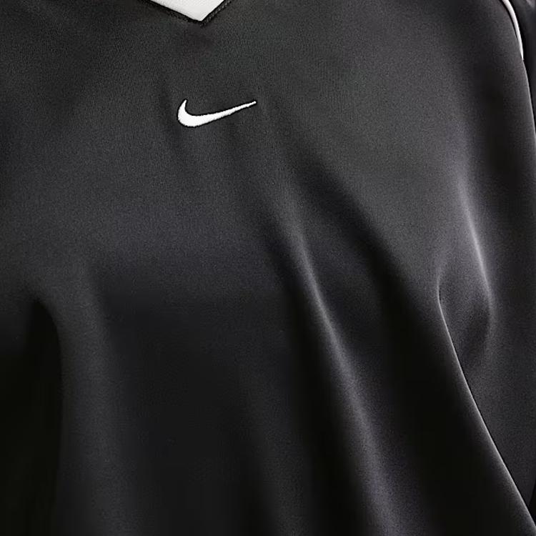 Nike Sportswear Satin Casual Comfortable Exquisite Raglan Sleeve T-Shirt Women tops IH1331-010