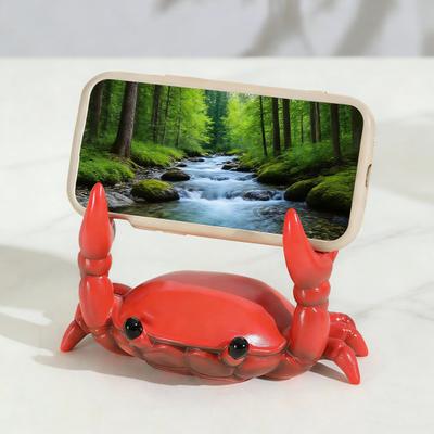 Mobile Phone Holder Claw Design Desktop Stand Stable Support Phone Stand Decorative 3D Crab
