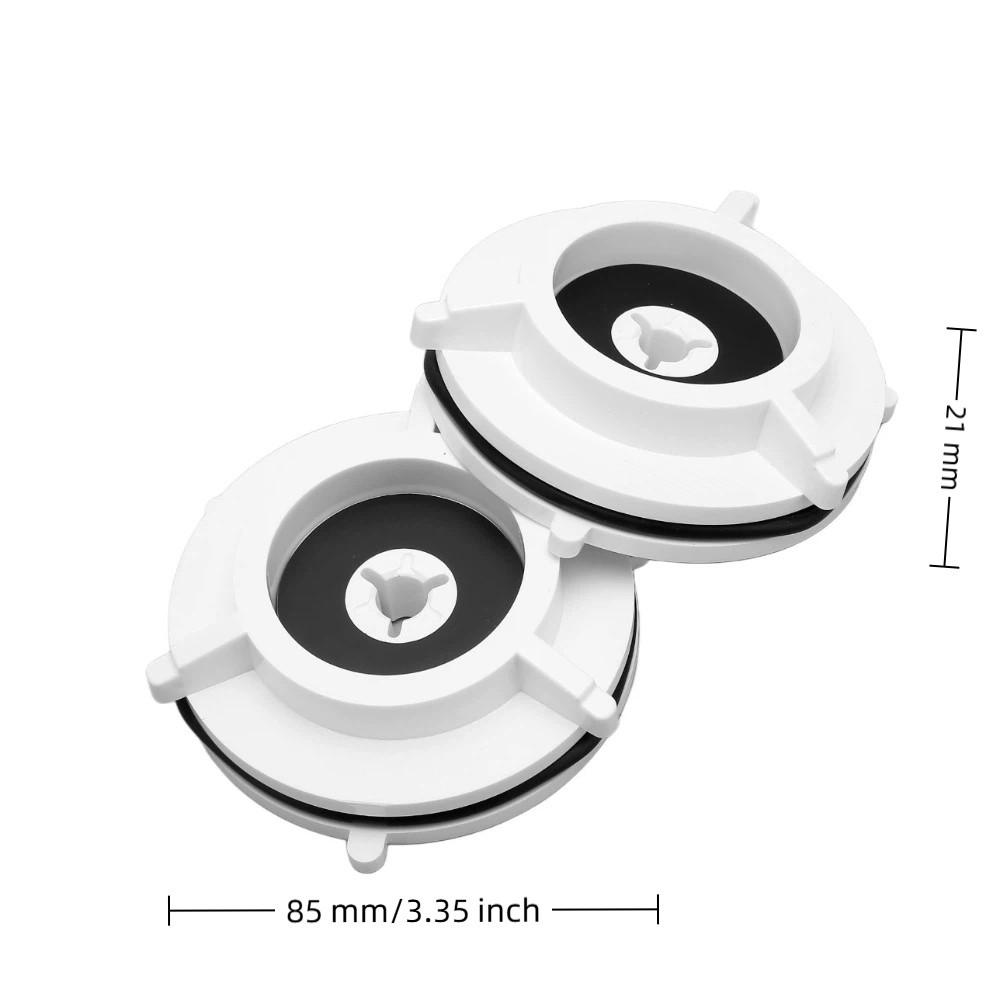 1 pár 10 hüvelykes NAB agyadapter B67 / Akai / Teac / G8M2 mágnesszalagos magnókhoz