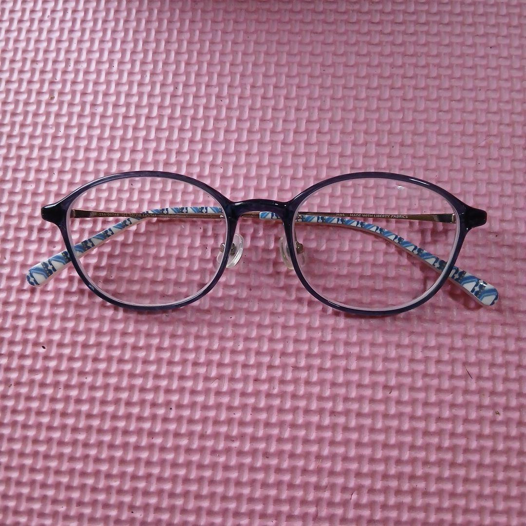 Used JINS MADE WITH LIBERTY FABRIC glasses