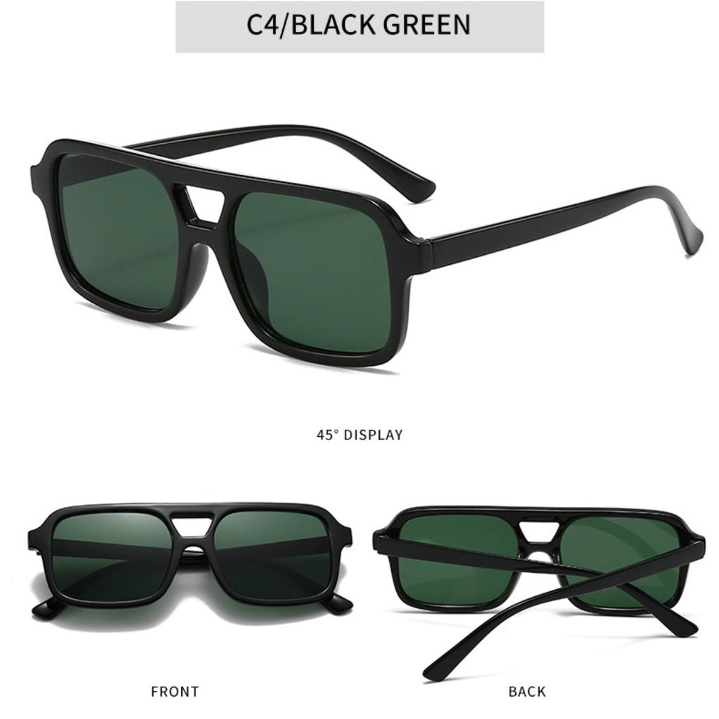 Women'S Sunglasses Street Photos Uv400 Sunglasses Square Sunglasses Multi-Color Options For Summer Essentials Fashion-Conscious
