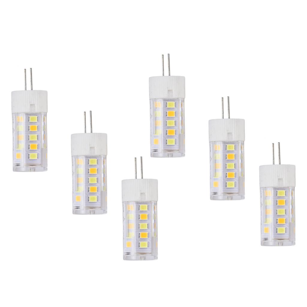 6 Stück G4 Glühbirne 3 Lichtfarben 220V Kleine Deckenlampenbirne Wandlampenbirne für Zuhause Büro