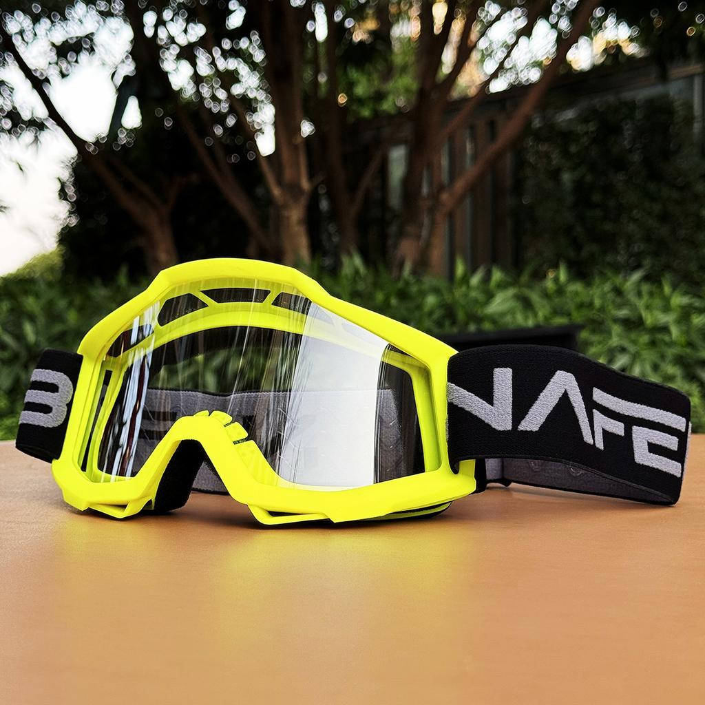 Óculos de Alta Definição para Motociclismo Esqui Óculos de Proteção Capacete Óculos de Proteção UV Exterior à Prova de Vento Homens e Mulheres Exterior