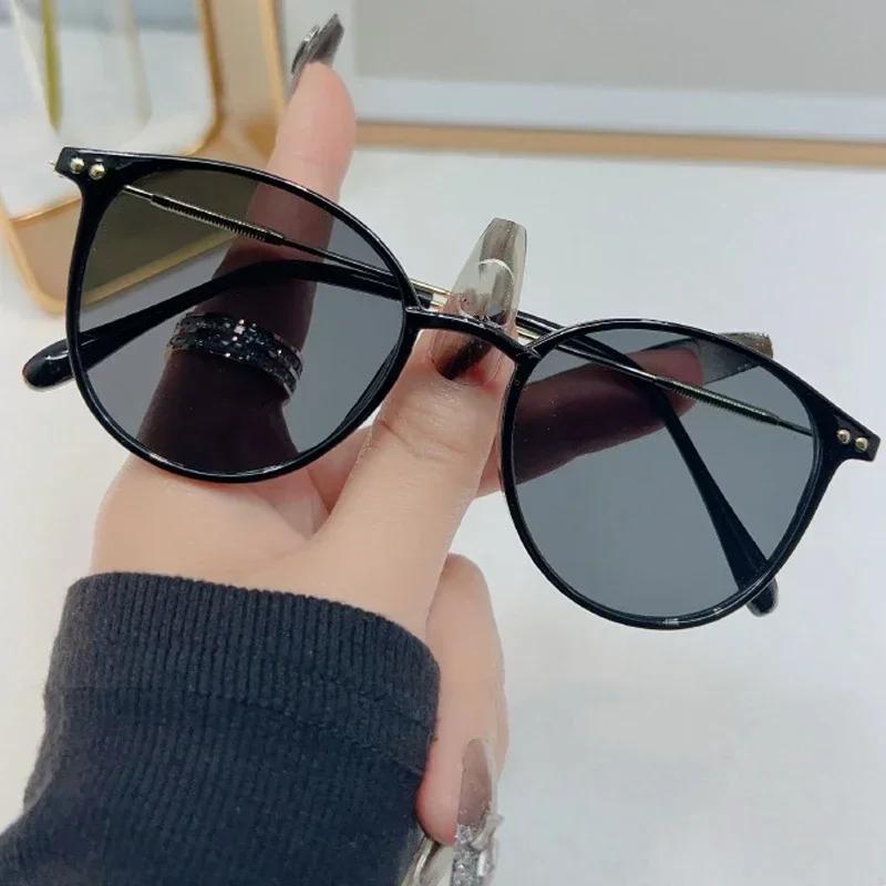 New Round Vintage Sunglasses for Women Retro Luxury Designer Sun Glasses Sunglass Fashion UV400 Eyewear