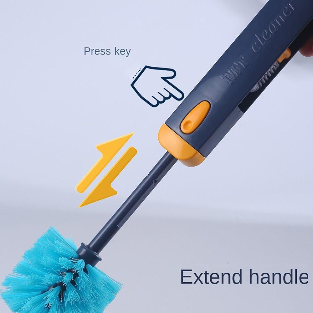 Multi-functional Water Bottles Cleaner 4-in-1 Bottle Gap Cleaner Brush  for Glass Milk Bottles