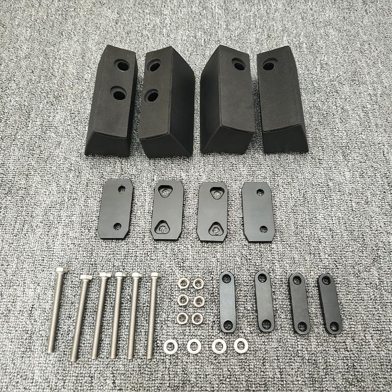 fit for Land Rover Defender 110 L663 luggage rack expedition frame height reduction regulate bracket 25MM noise reduction