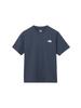 North Short Sleeve Bandana Square Logo Urban XL [The Face] Short-Sleeve T-Shirt, Tee, NT32446, Navy,