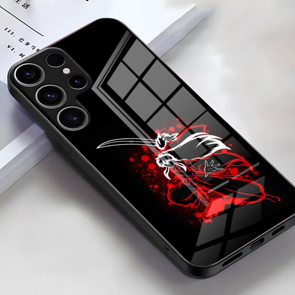 

Inuyashas Anime Phone Case For Samsung S25 Edge Ultra S23 S22 S21 S20 Ultra Plus S24 Fe A54 A53 A25 Glass Cover Samsung S25 Ultra