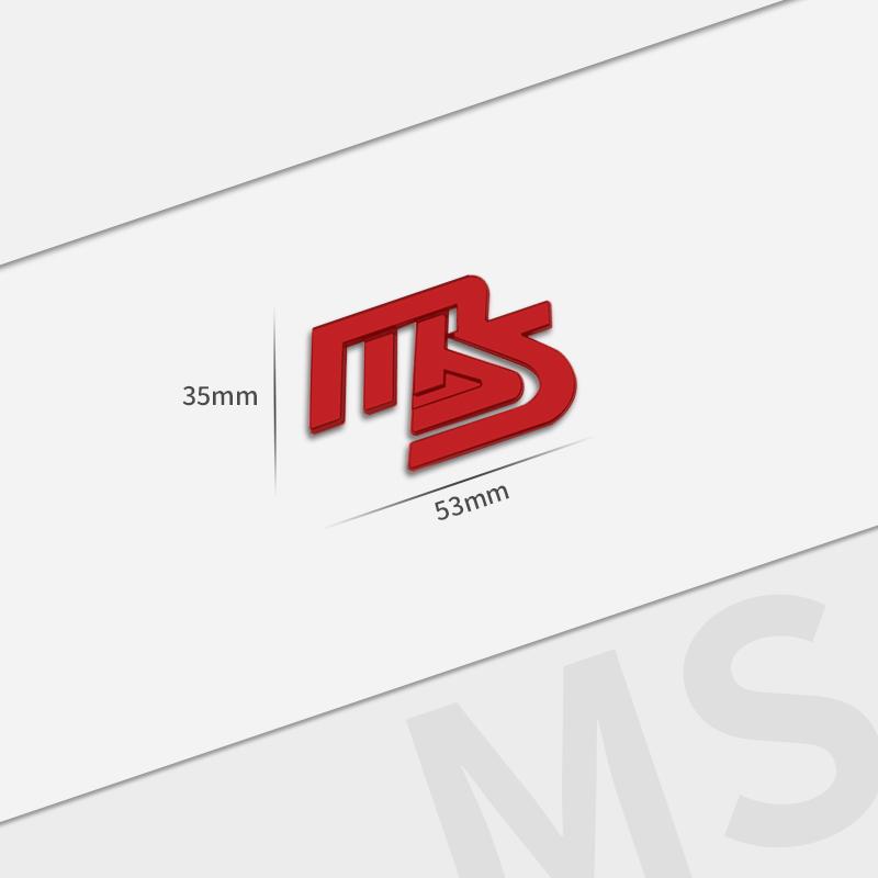 Auto Metal For MS MAZDASPEED Grille Logo Mazda 3 6 CX-3 CX-4 CX-5 CX-7 CX-9 Car Styling 3D Badge Lettering Decals Trunk Sticker h2