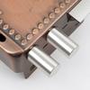 Shengyupin Vintage Exterior Security Door Lock, Red Bronze